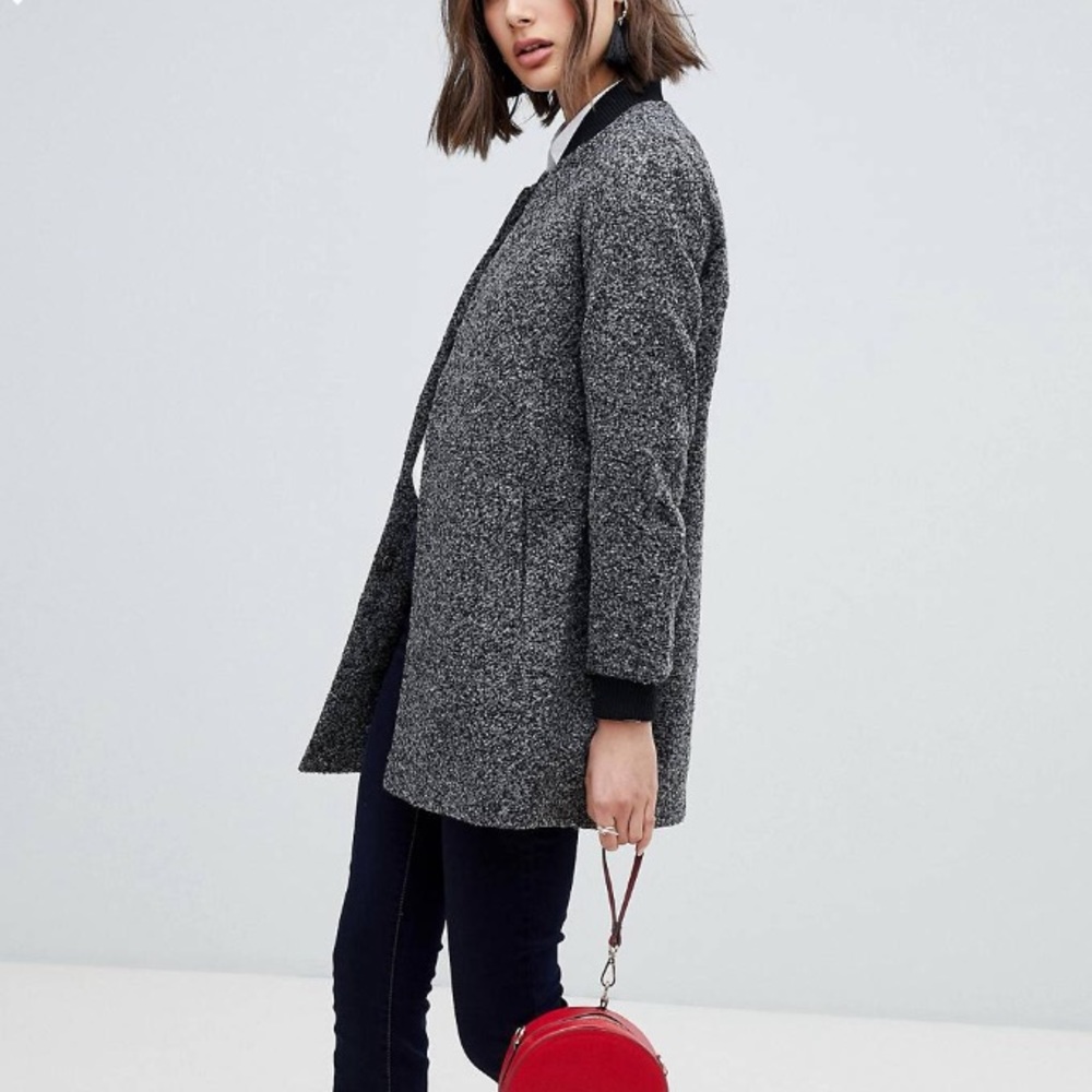 Vero Moda Longline Wool Coat